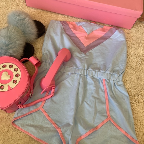 New Sugar Thrillz Skate Disco Romper - Picture 6 of 7